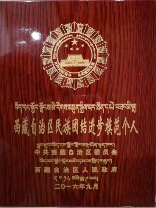 奇正集團(tuán)董事長雷菊芳榮獲“西藏自治區(qū)民族團(tuán)結(jié)進(jìn)步先進(jìn)個人”榮譽稱號